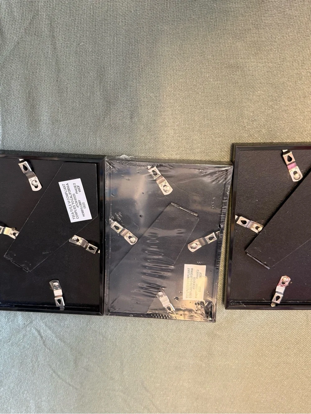 4x6 Black Picture Frame - Pack of 3